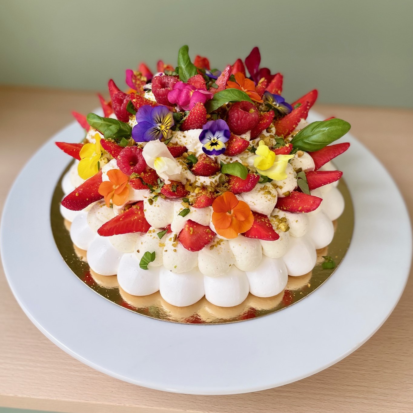 Pavlova fraise2