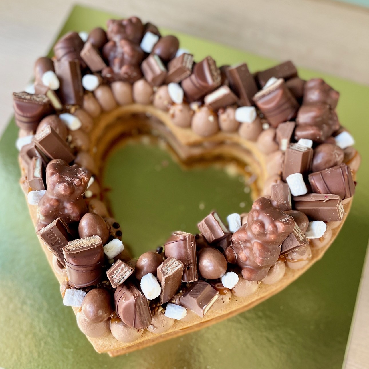 heart cake