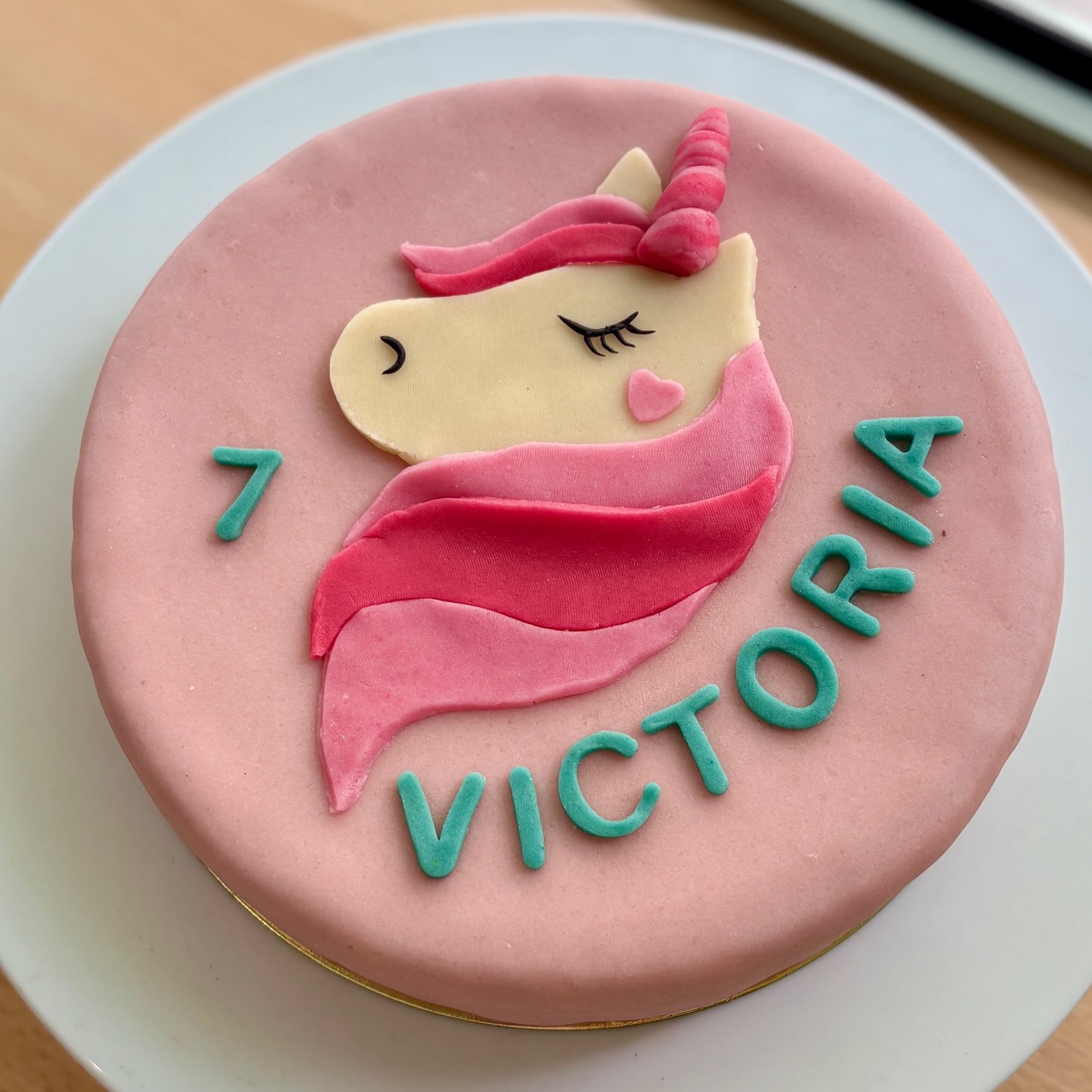licorne fondant
